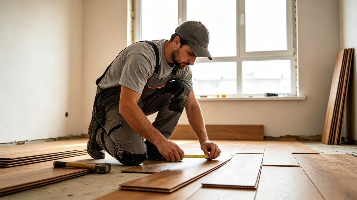 Pose parquet et sols